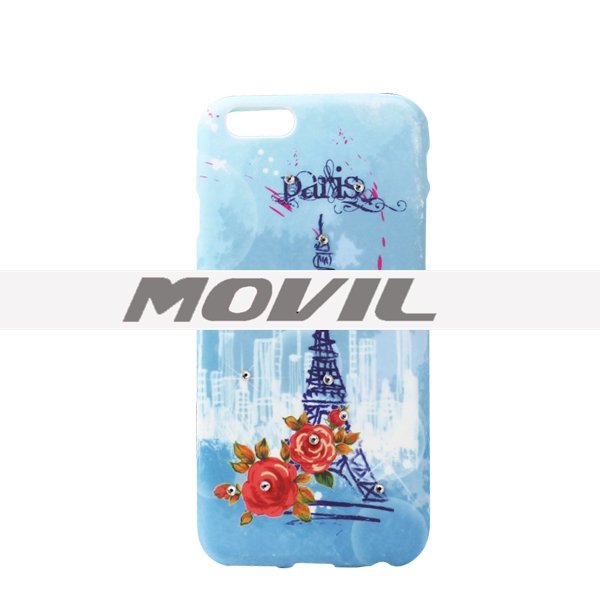 NP-2555 Funda Colorido suave TPU para Apple iPhone 6-12